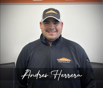 Andres Herrera Mendez, team member at SERVPRO of St. Louis Central and SERVPRO of Bridgeton / Florissant